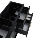 James Martin Lucian 72" Double Vanity Cabinet, Carbon Oak