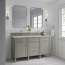 James Martin Brittany 60" Double Bathroom Vanity, Urban Gray