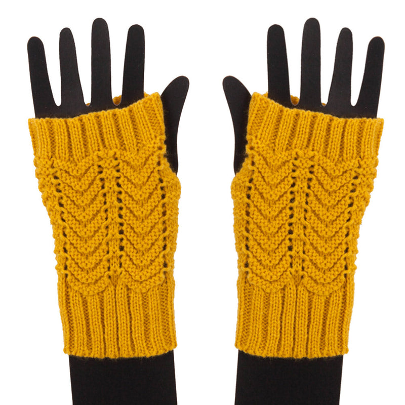 Women's Chevron Weave Arm Warmer