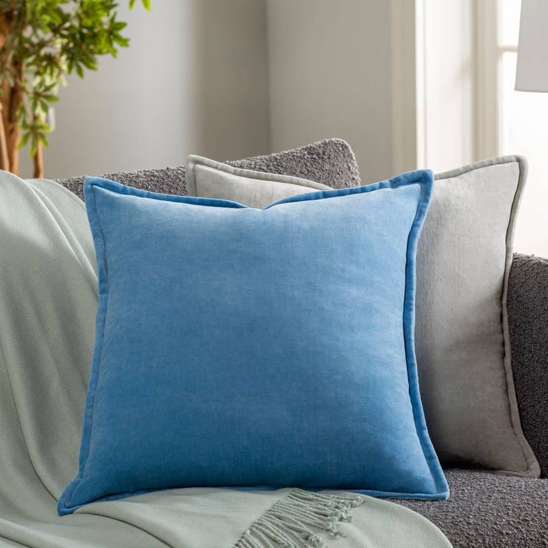 Merchtem Bright Blue Pillow Cover