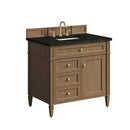 James Martin Brittany 36" Single Bathroom Vanity, Pecan