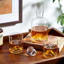 Mountain Crystal Decanter and Tumbler Set by Viski