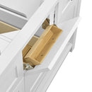 James Martin Breckenridge 60" Double Bathroom Vanity, Bright White
