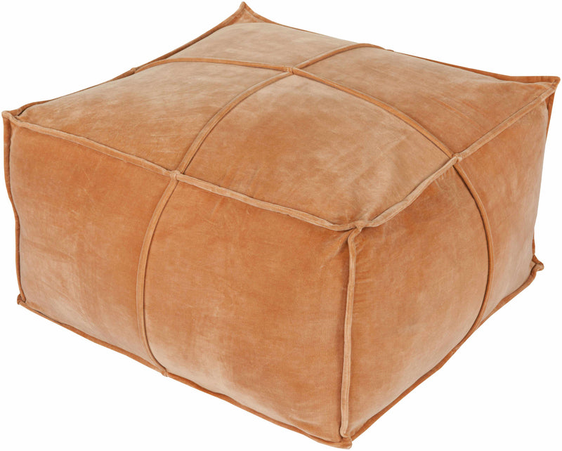 Hafnerbach Burnt Orange Pouf