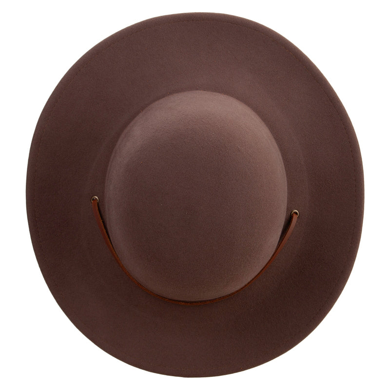 Round Crown Wool Felt Hat