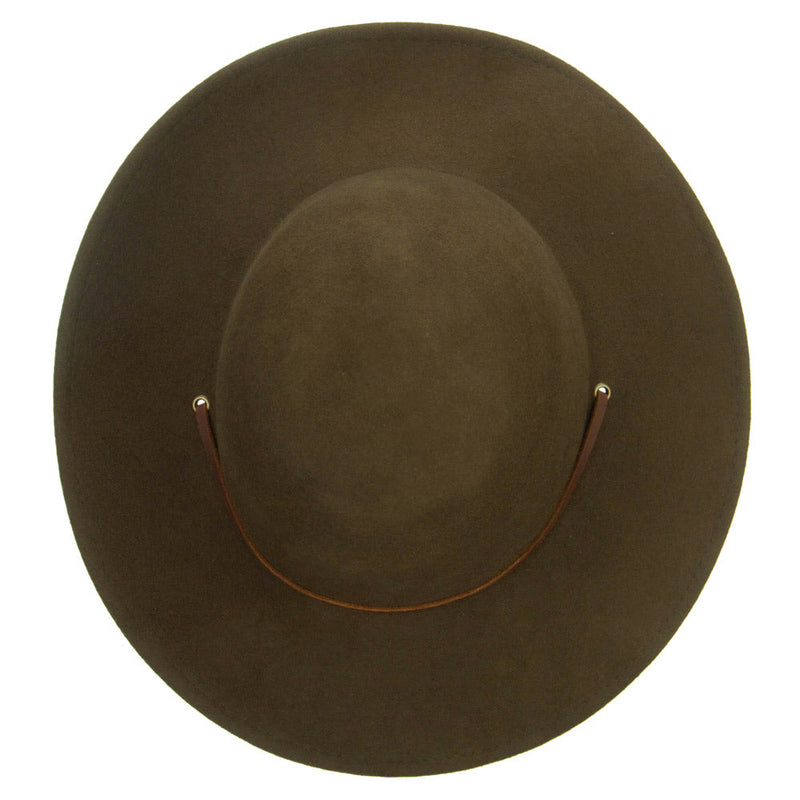Round Crown Wool Felt Hat