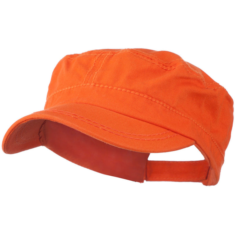 Colorful Washed Military Cap