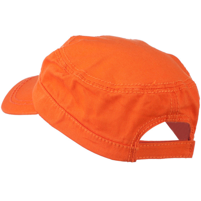 Colorful Washed Military Cap