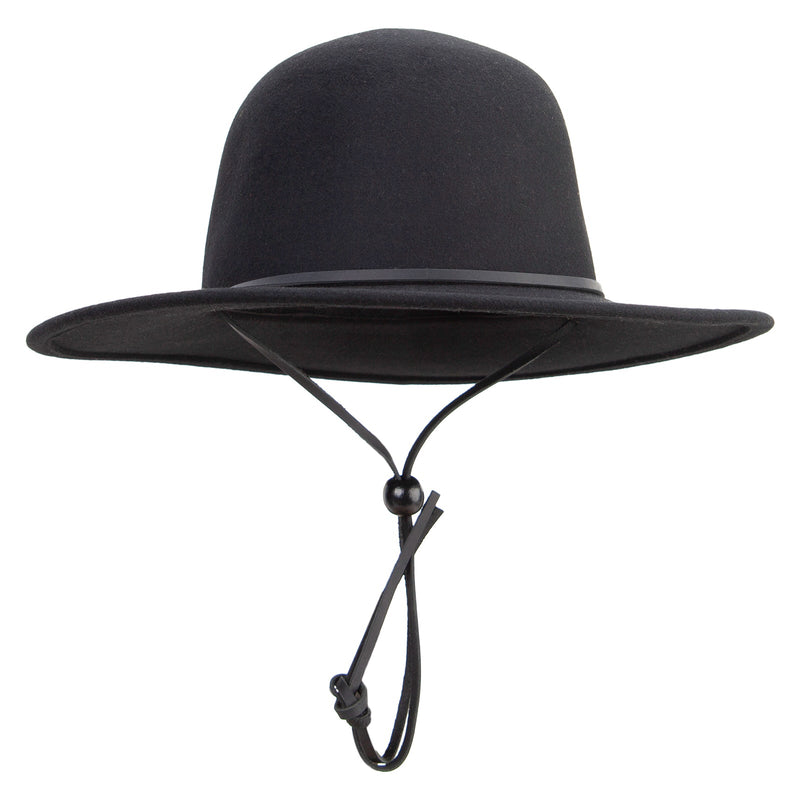 Round Crown Wool Felt Hat