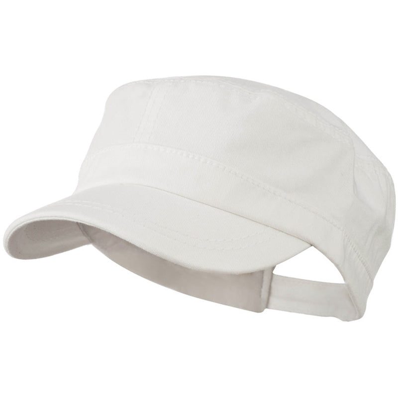 Colorful Washed Military Cap