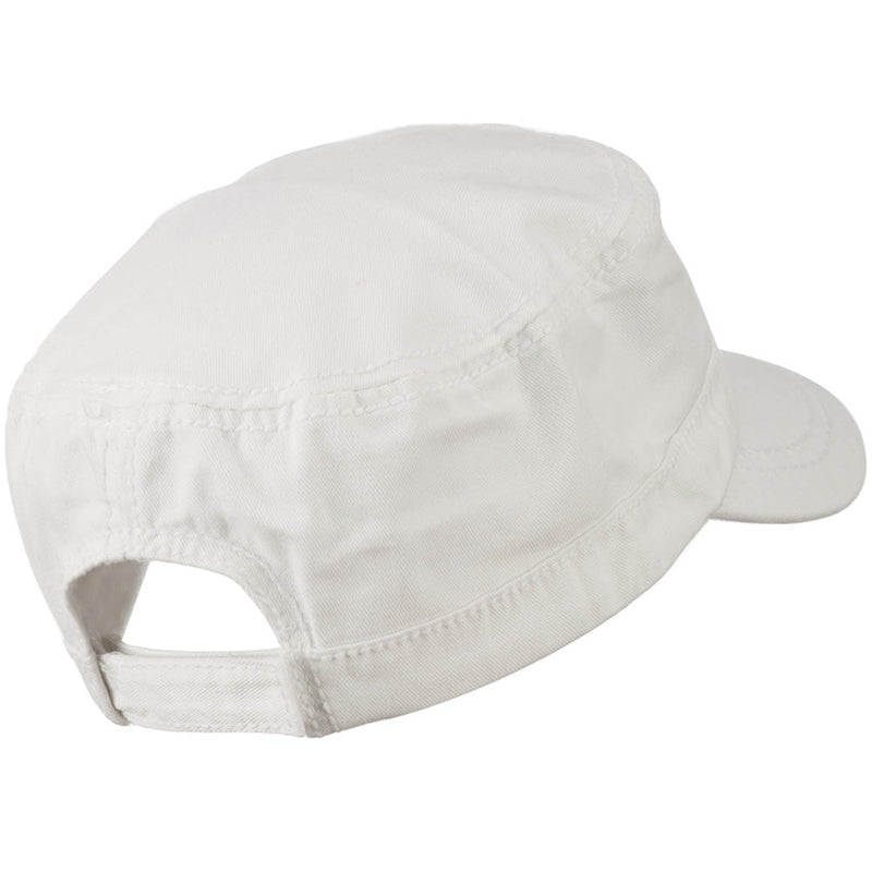 Colorful Washed Military Cap