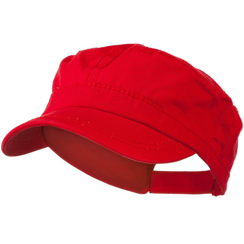 Colorful Washed Military Cap