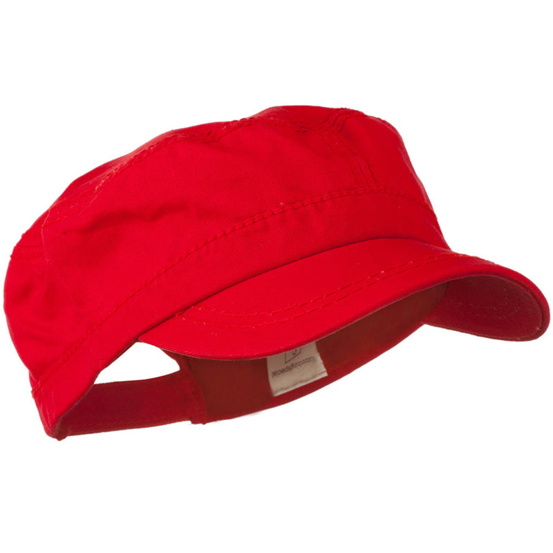 Colorful Washed Military Cap