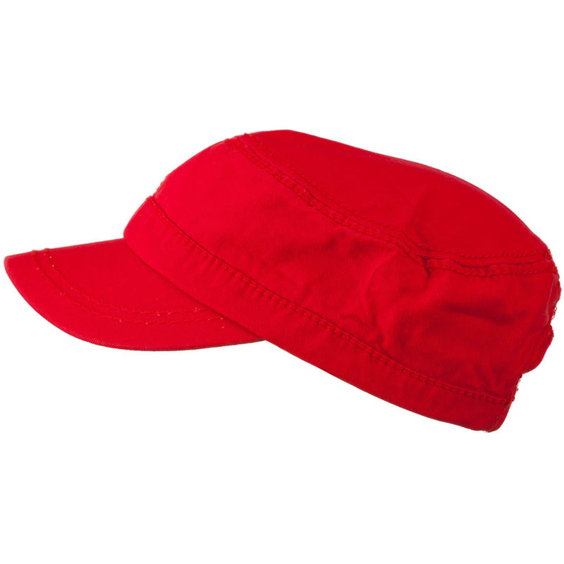 Colorful Washed Military Cap