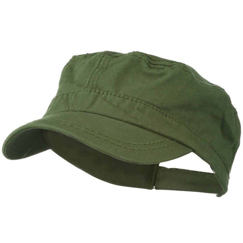 Colorful Washed Military Cap
