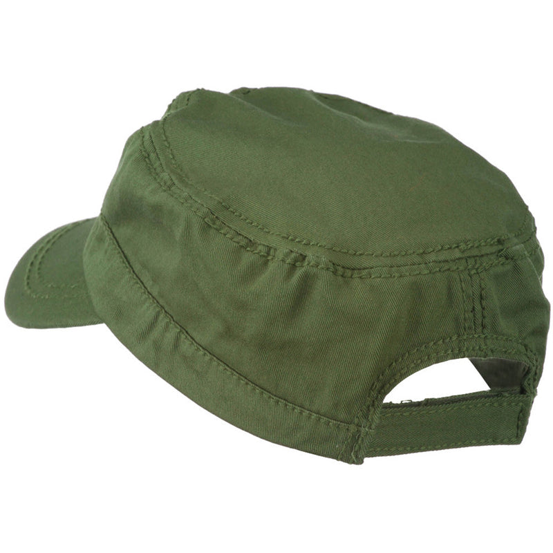 Colorful Washed Military Cap