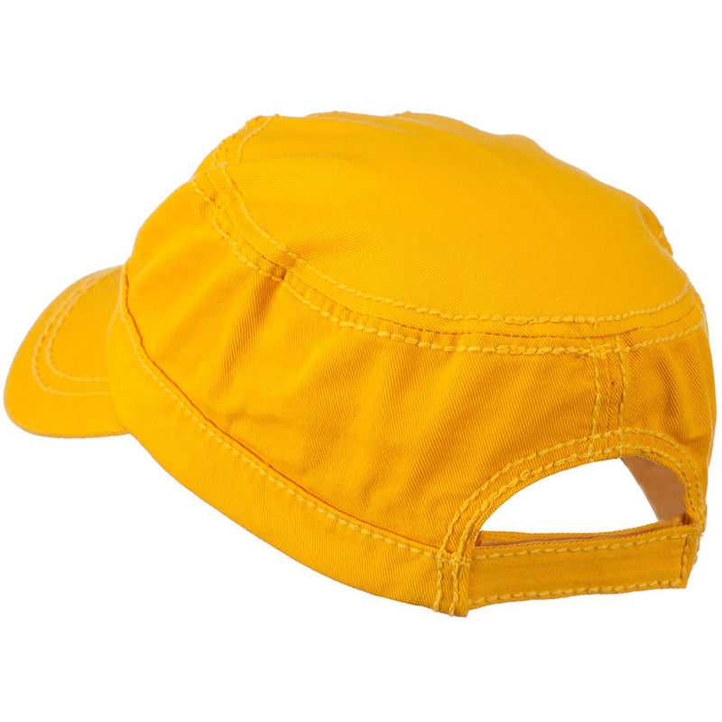 Colorful Washed Military Cap