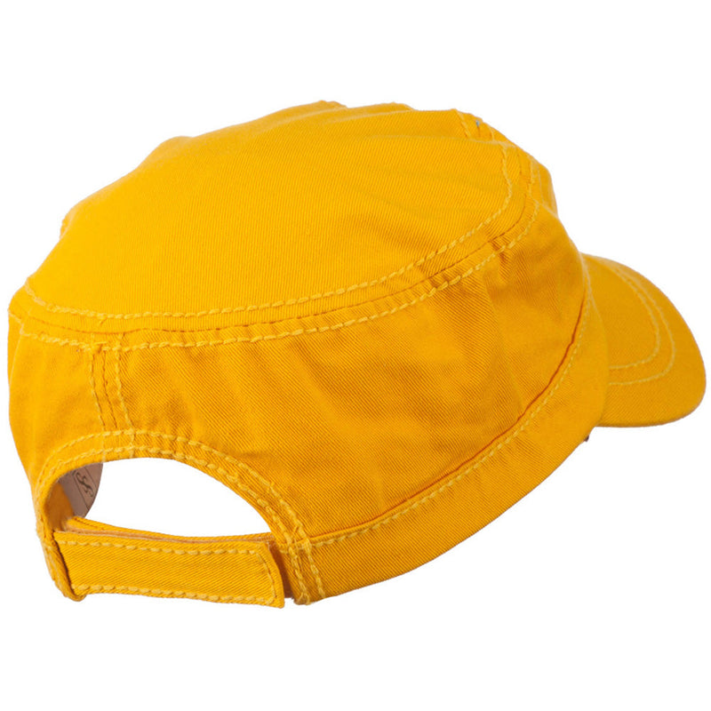 Colorful Washed Military Cap