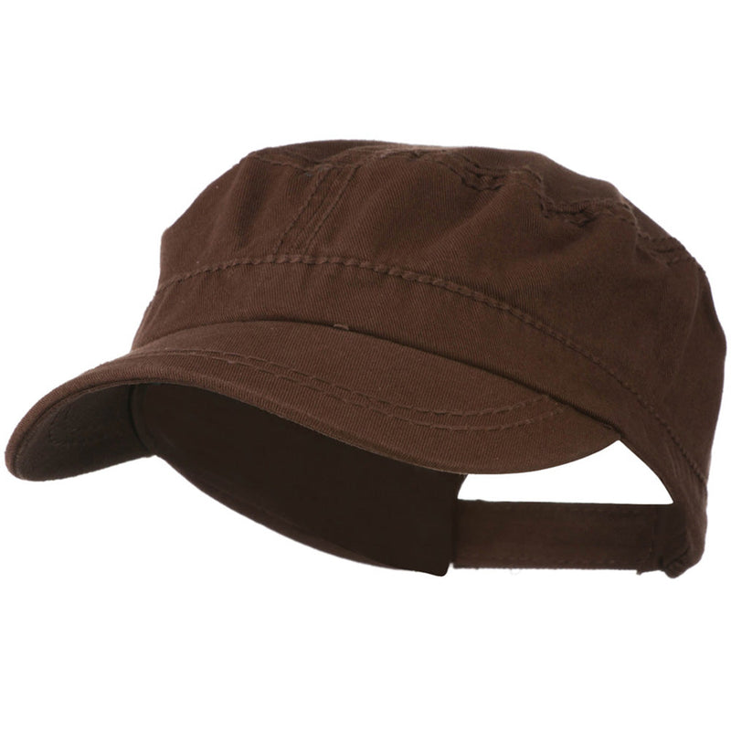 Colorful Washed Military Cap