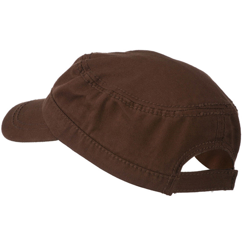 Colorful Washed Military Cap