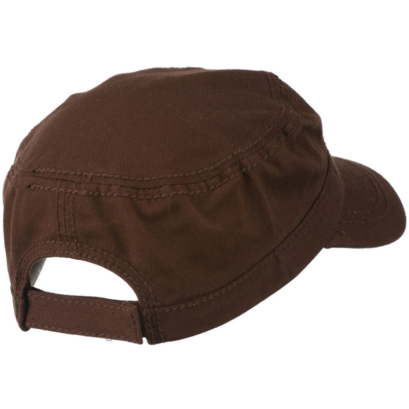 Colorful Washed Military Cap