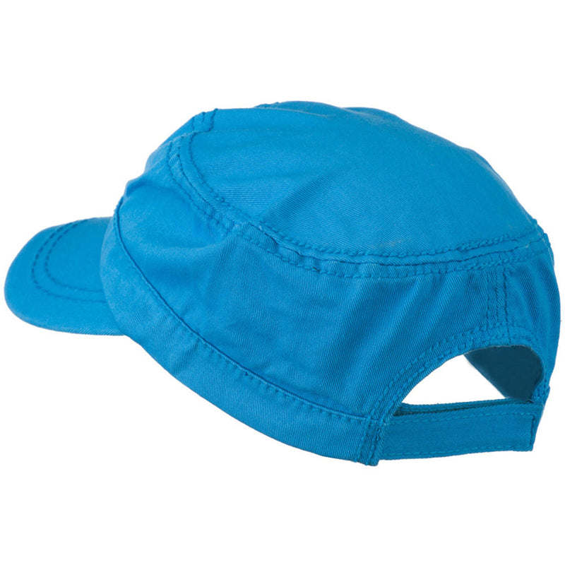 Colorful Washed Military Cap
