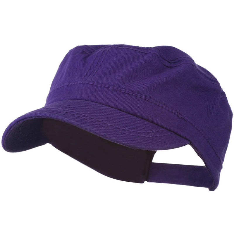 Colorful Washed Military Cap