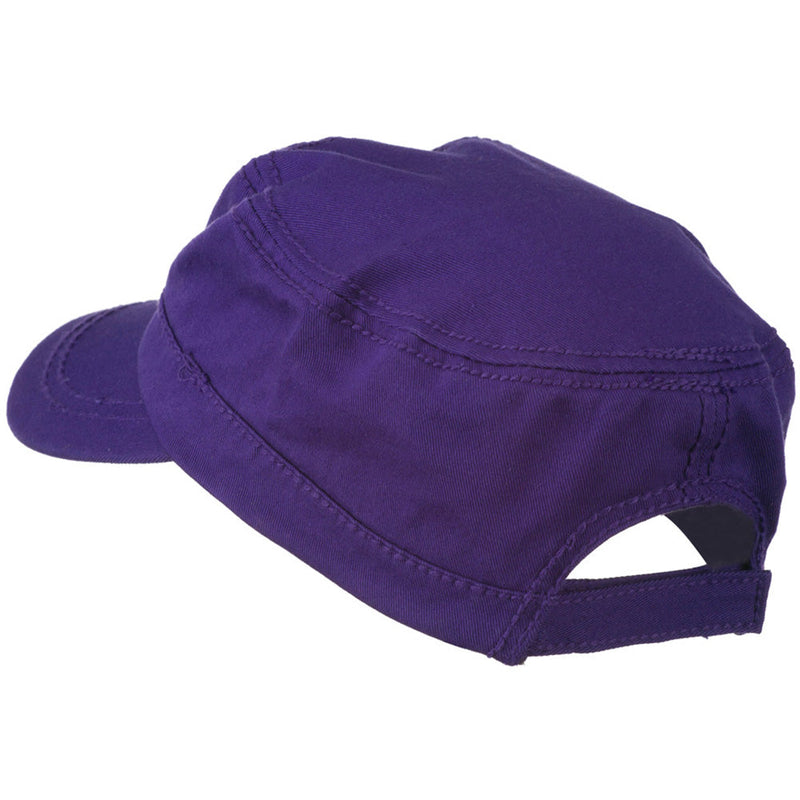 Colorful Washed Military Cap