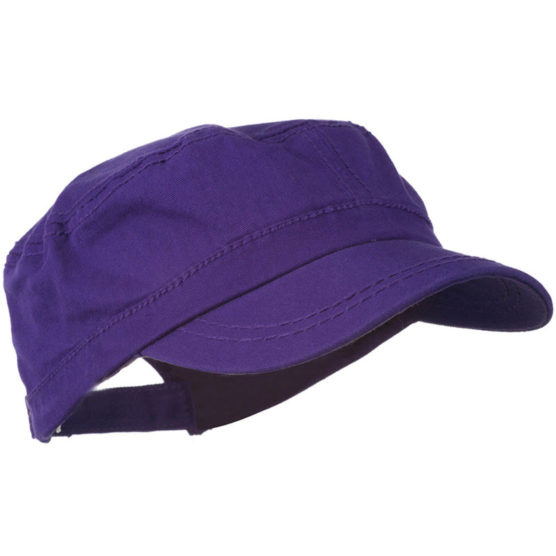 Colorful Washed Military Cap