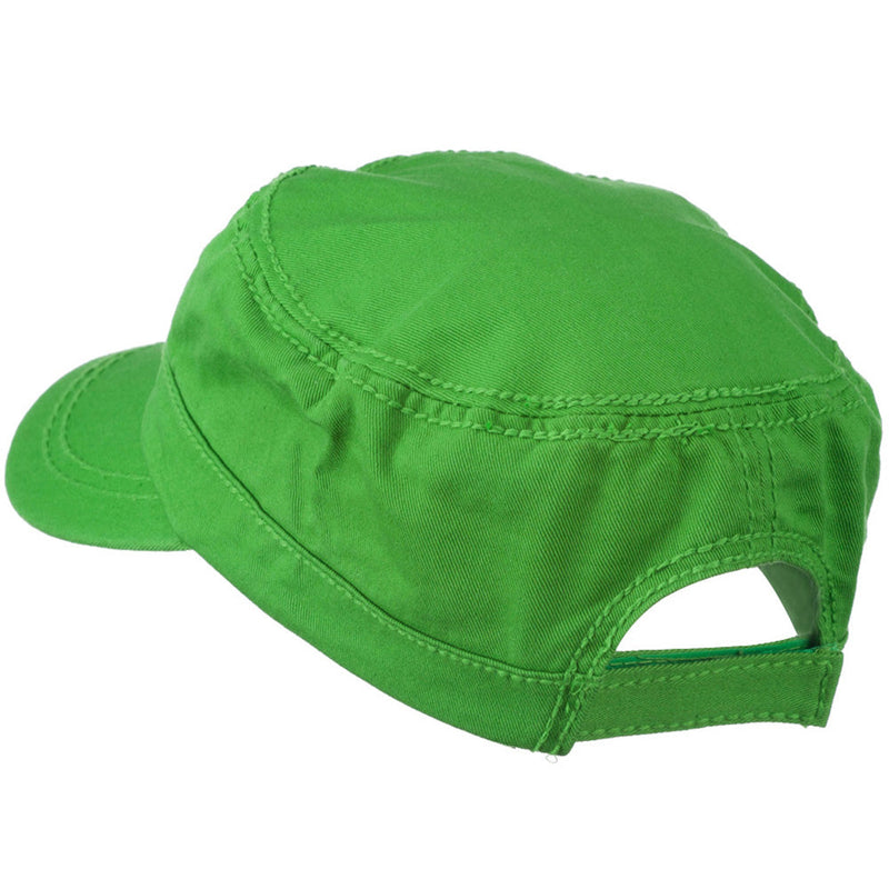 Colorful Washed Military Cap
