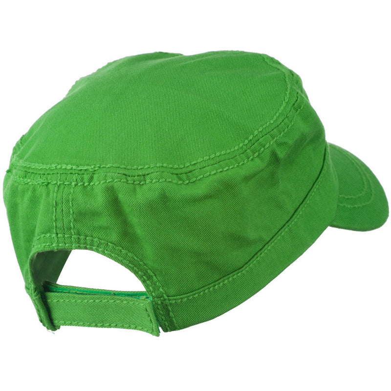 Colorful Washed Military Cap