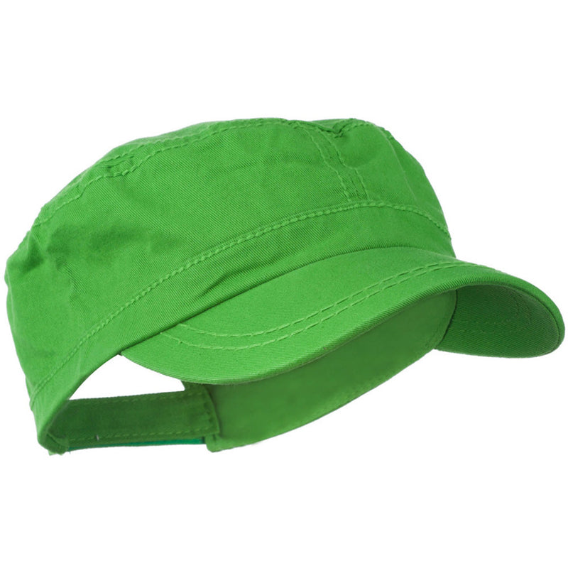 Colorful Washed Military Cap