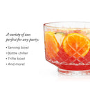 Admiral Crystal Punch Bowl by Viski