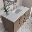 James Martin Portland 48" Single Bathroom Vanity, Whitewashed Walnut