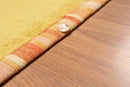 5'3" x 7'9" Modern 100% Polypropylene Area Rug Gold
