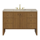 James Martin Hudson 48" Single Bathroom Vanity, Honey Oak