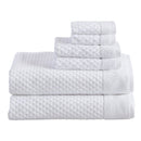 Cotton Diamond Waffle Weave Bath Towel Set - Grayson Collection by Great Bay Home