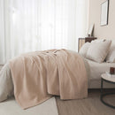 100% Cotton Waffle Weave Blanket - Mikala Collection by Great Bay Home
