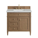 James Martin Brittany 36" Single Bathroom Vanity, Pecan