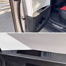 Cybertruck Lower Door Panel Armrest Overlays | Real Molded Carbon Fiber (4-Piece Set)