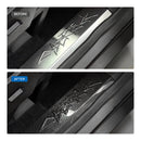 Cybertruck Performance Look Dry Carbon Fiber Front Door Sill Trim (1 Pair)