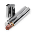 Warren Cigar Holder and Flask by Viski