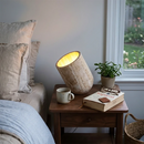Cylinder Amidori Travertine Table Lamp