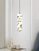 Cylinder Opus Marble Pendant Lamp