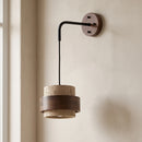Cylinder Stonova Travertine Wall Sconce