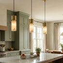 Cylindrical Alabaster Pendant lamp