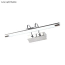 GobekUsa Cylindrical LED Wall Lamp in Contemporary Style - Acrylic and Metal, Nickel Finish, Warm/White Light - 18"/22