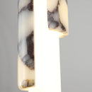 Cylindrical Marble Pendant Lamp