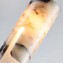Cylindrical Marble Pendant Lamp