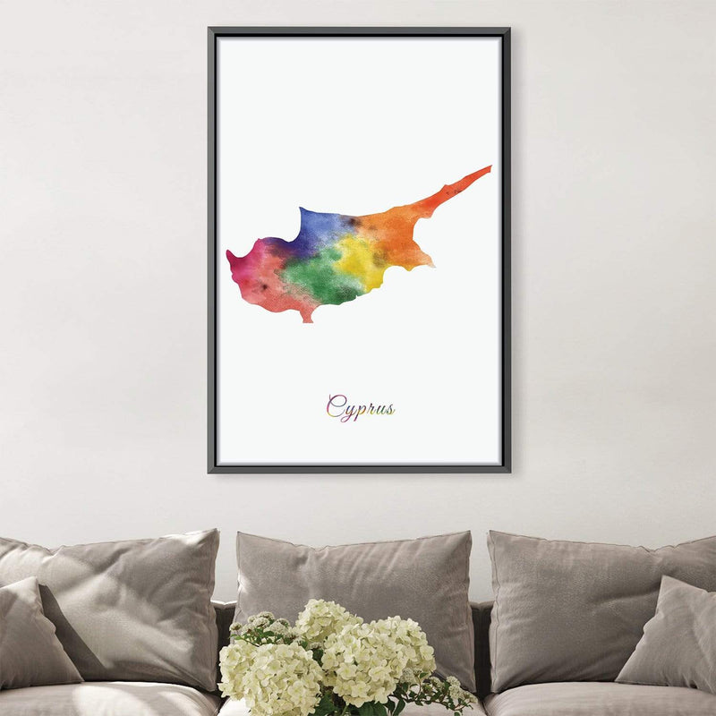 Cyprus Rainbow Canvas